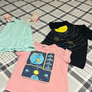 3 girls size 7/8 shirts